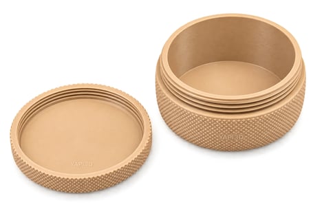 Vidalı Kapaklı Yuvarlak Saklama Kutusu 50 x 30 mm | Çok Amaçlı Mini Organizer | Küçük Eşya Düzenleyici |