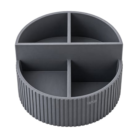 🖤 YAPI3D Çok Bölmeli Masaüstü Organizer Kalemlik Düzenleyici