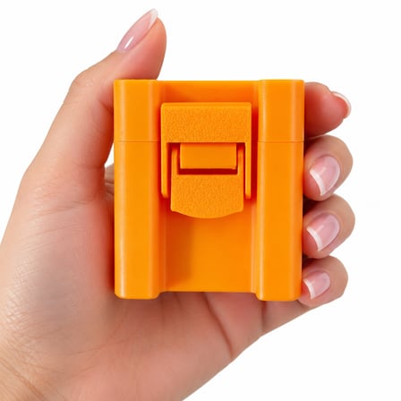 YAPI3D 21700 Pil Saklama Kutusu 6'lı Kapasiteli 21700 Pil Organizer Düzenleyici Muhafaza ve Taşıma Kutusu