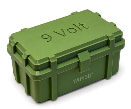 9V Pil Saklama Kutusu Kapaklı 9 Volt Pil Kutusu 6'lı Pil Organizer 9V Pil Taşıma Kutusu Düzenleyici