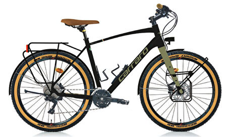 Carraro Cr-T Trail 28 Jant Hd Tur Bisikleti 52 Kadro (Mat Siyah Yeşil Kamuflaj)