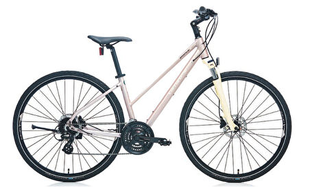 Carraro Sportive 226 28 Jant Hd Şehir Bisikleti (Mat Metalik Pembe Bej)