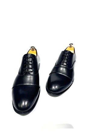 HAKİKİ DERİ SİYAH KLASİK GÜNLÜK ERKEK AYAKKABI 30071228