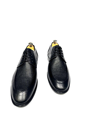 HAKİKİ DERİ SİYAH KLASİK GÜNLÜK ERKEK AYAKKABI 30071313