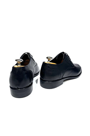 HAKİKİ DERİ SİYAH KLASİK GÜNLÜK ERKEK AYAKKABI 30071313