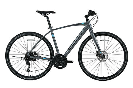 Bisan Trx 8600 28 Jant Hd Trekking Bisiklet Altus (Metalik Gri Mavi)