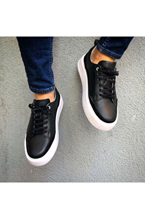 HAKİKİ DERİ GÜNLÜK ERKEK AYAKKABI YENİ SEZON SNEAKER