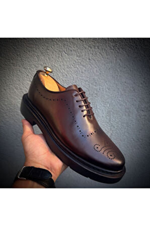 HAKİKİ DERİ ERKEK AYAKKABI EVA TABAN KLASİK VE GÜNLÜK KOMBİN UYUMLU 18081859