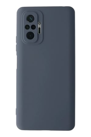 Newface Xiaomi Redmi Note 10 Pro Kılıf Nano içi Kadife Silikon - Gri