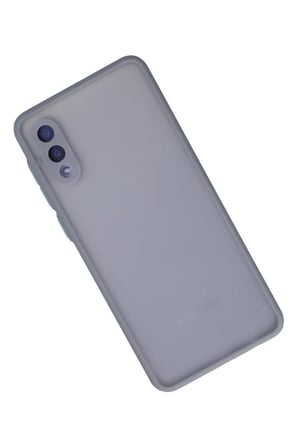 Newface Samsung Galaxy A02 Kılıf Montreal Silikon Kapak - Gri