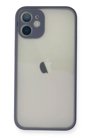 Newface Apple iPhone 11 Pro Max Kılıf Montreal Silikon Kapak - Gri