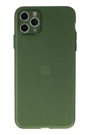 Newface Apple iPhone 11 Pro Max Kılıf Puma Silikon - Yeşil