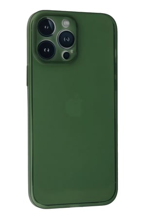 Newface Apple iPhone 13 Pro Kılıf PP Ultra İnce Kapak - Yeşil