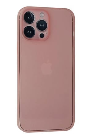 Newface Apple iPhone 13 Pro Kılıf PP Ultra İnce Kapak - Pembe
