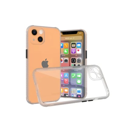 Newface Apple iPhone 13 Mini Kılıf Miami Şeffaf Silikon - Şeffaf