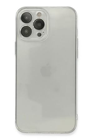 Newface Apple iPhone 13 Pro Max Kılıf Fly Lens Silikon - Şeffaf