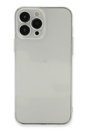 Newface Apple iPhone 13 Pro Max Kılıf Fly Lens Silikon - Şeffaf