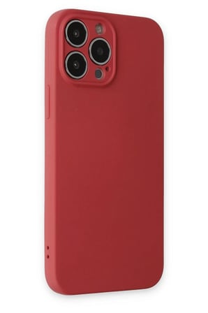 Newface Apple iPhone 13 Pro Kılıf Nano içi Kadife Silikon - Kiremit