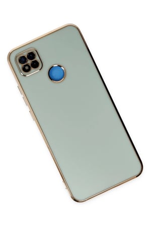 Newface Xiaomi Redmi 9C Kılıf Volet Silikon - Açık Yeşil