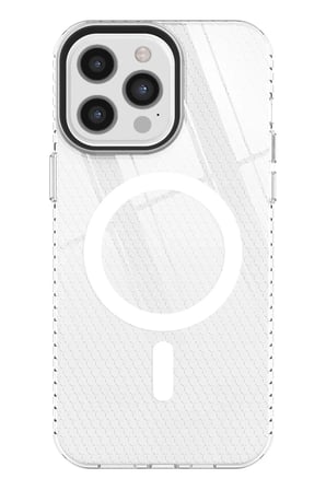 Newface Apple iPhone 12 Pro Max Kılıf Beta Magneticsafe Silikon - Şeffaf