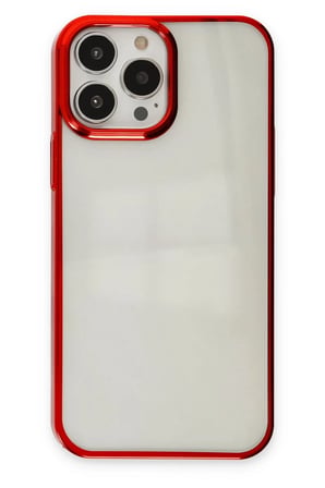 Newface Apple iPhone 14 Pro Kılıf Element Silikon - Kırmızı