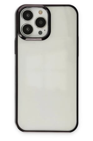 Newface Apple iPhone 14 Pro Max Kılıf Element Silikon - Siyah