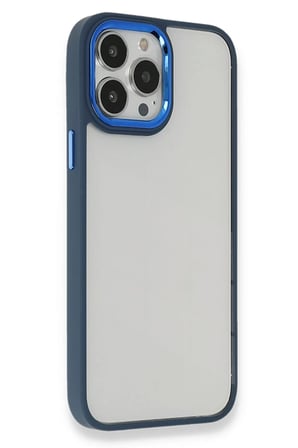 Newface Apple iPhone 14 Pro Kılıf Dora Kapak - Mavi