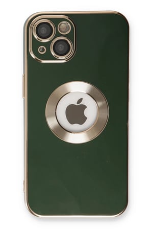 Newface Apple iPhone 14 Plus Kılıf Store Silikon - Yeşil