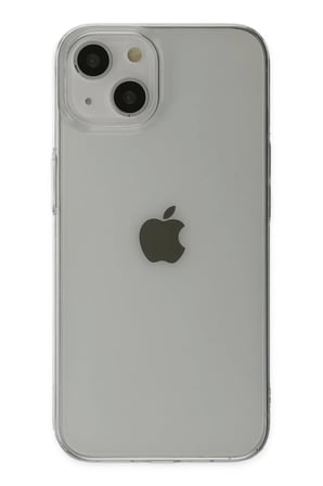 Newface Apple iPhone 14 Plus Kılıf Pc Sert Şeffaf Kapak - Şeffaf