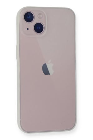 Newface Apple iPhone 14 Plus Kılıf PP Ultra İnce Kapak - Beyaz