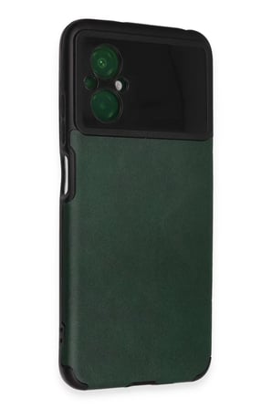 Newface Xiaomi Poco M5 Kılıf Loop Deri Silikon - Yeşil