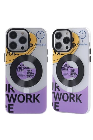 Newface Apple iPhone 12 Pro Max Kılıf Apollo Magneticsafe Desenli Kapak - Apollo Şeffaf - 6