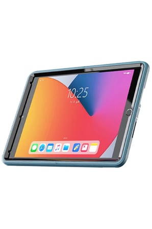 Newface Apple iPad 10.2 (7.nesil) Kılıf Hand Strap Tablet Kılıfı - Turkuaz