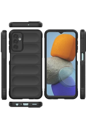 Newface Samsung Galaxy M23 Kılıf Optimum Silikon - Siyah