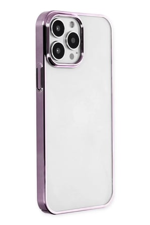 Newface Apple iPhone 14 Pro Kılıf Element Silikon - Lila