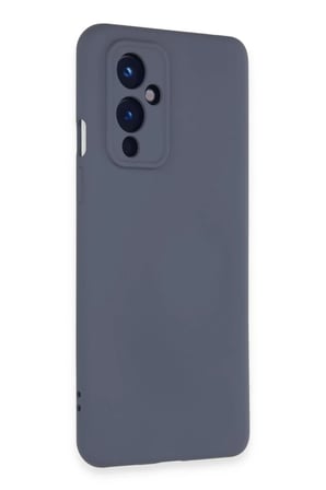 Newface One Plus 9 Kılıf Nano içi Kadife Silikon - Gri