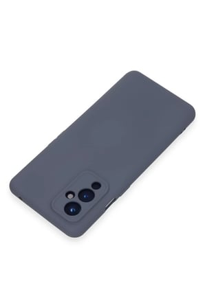 Newface One Plus 9 Kılıf Nano içi Kadife Silikon - Gri
