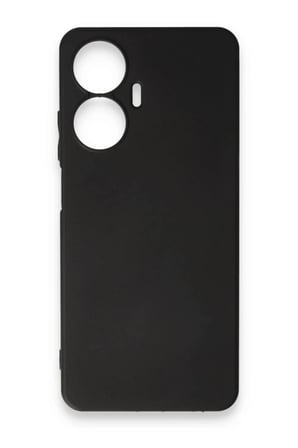 Newface Realme C55 Kılıf First Silikon - Siyah