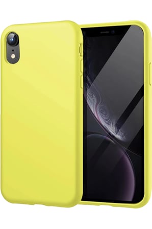 Newface Apple iPhone XR Kılıf First Silikon - Parlak Yeşil
