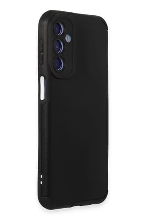 Newface Samsung Galaxy M34 5G Kılıf Loop Deri Silikon - Siyah