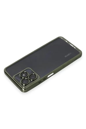 Newface Realme C53 Kılıf Razer Lensli Silikon - Yeşil