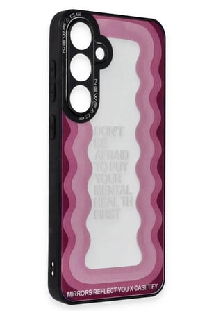 Newface Samsung Galaxy A15 4G Kılıf Mirror Desenli Kapak - Mirror - 11