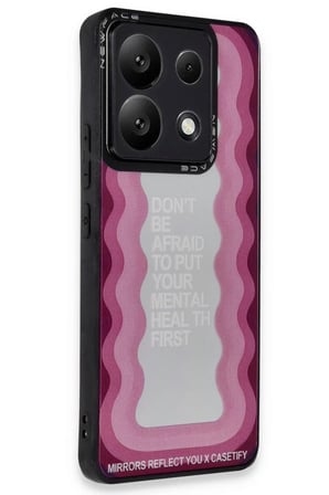 Newface Xiaomi Redmi Note 13 Pro 5G Kılıf Mirror Desenli Kapak - Mirror - 11