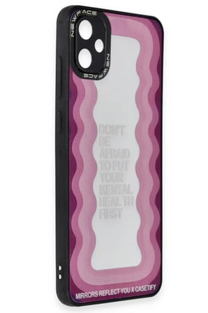 Newface Samsung Galaxy A05 Kılıf Mirror Desenli Kapak - Mirror - 11