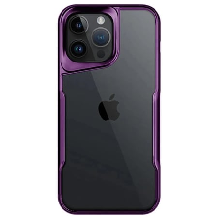 Newface Apple iPhone 15 Pro Max Kılıf Boyi Silikon Kapak - Derin Mor