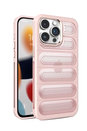 Newface Apple iPhone 15 Pro Max Kılıf Airmax Silikon Kapak - Pembe