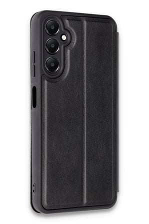 Newface Samsung Galaxy A15 4G Kılıf Flip Cover - Siyah
