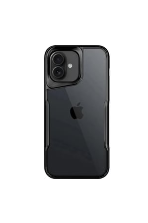 Newface Apple iPhone 16 Plus Kılıf Boyi Silikon Kapak - Siyah