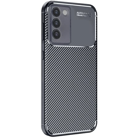 Newface Vivo V30 Lite 4G Kılıf Auto Focus Karbon Kapak - Siyah