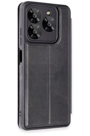 Newface General Mobile Era 50 Kılıf Flip Cover - Siyah